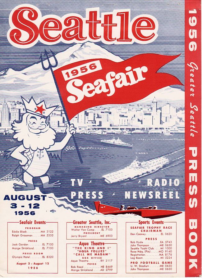 Early Seafair Press Book Covers