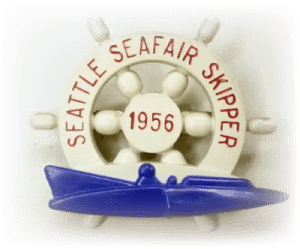 1956 seafair skipper pin
